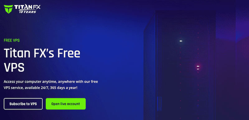 Titan FX Free VPS PR